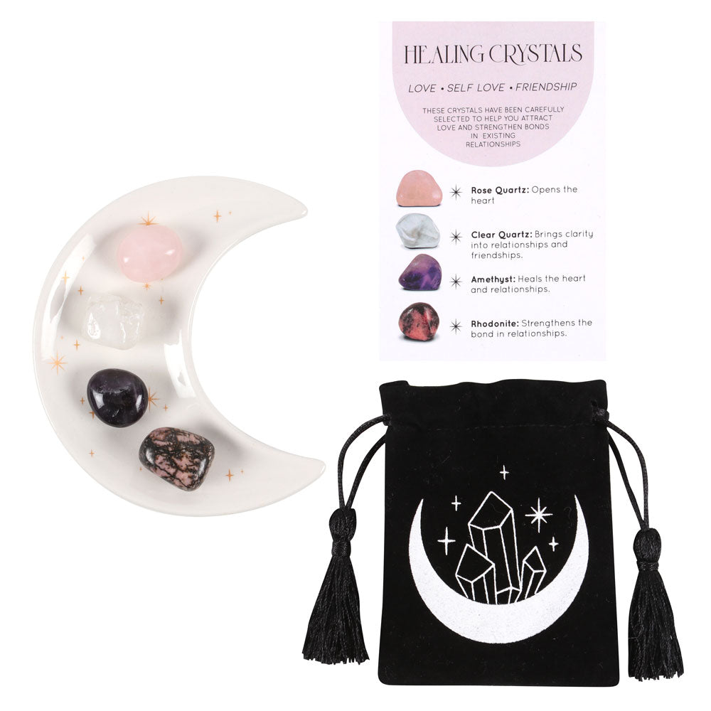 Crystals & Moon Trinket Dish Sets (Variants)