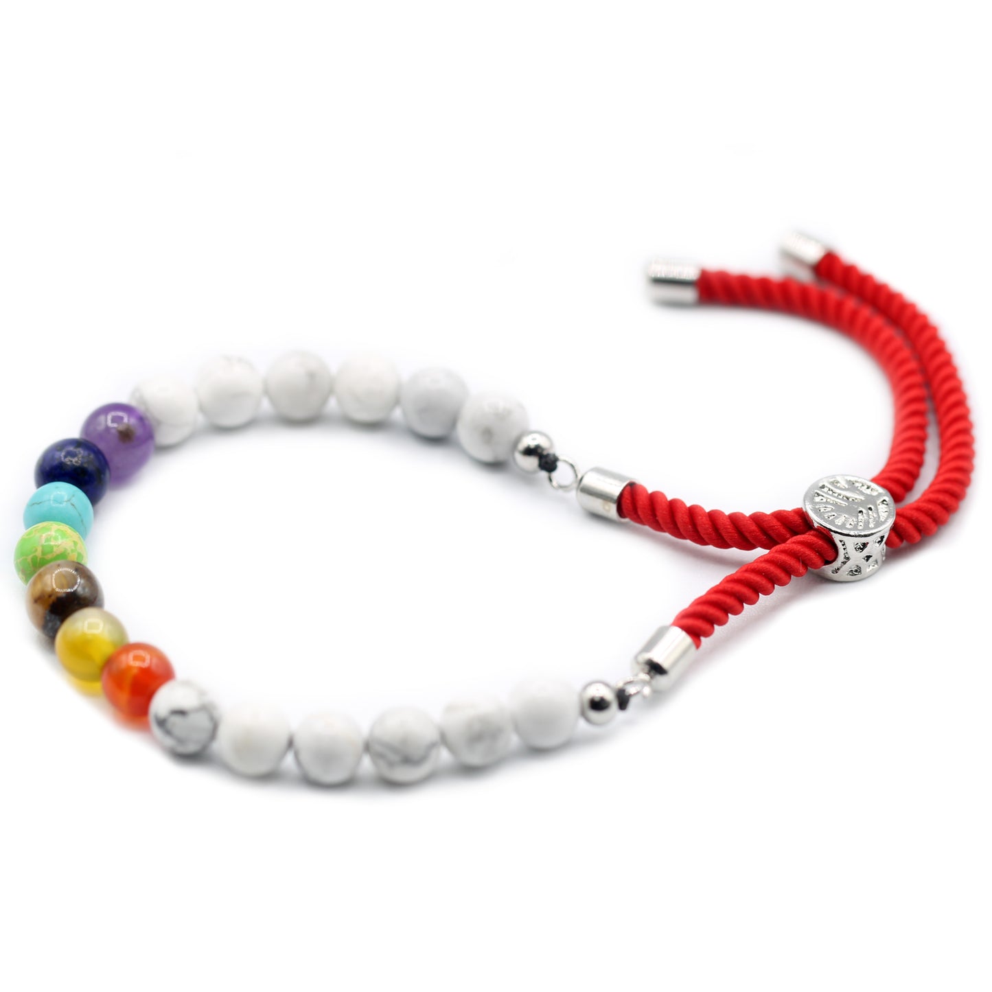 Plated Gemstone String Bracelets (Variants)