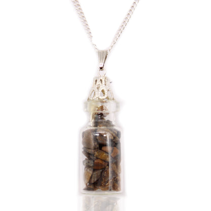Bottled Gemstones Necklace (Variants)