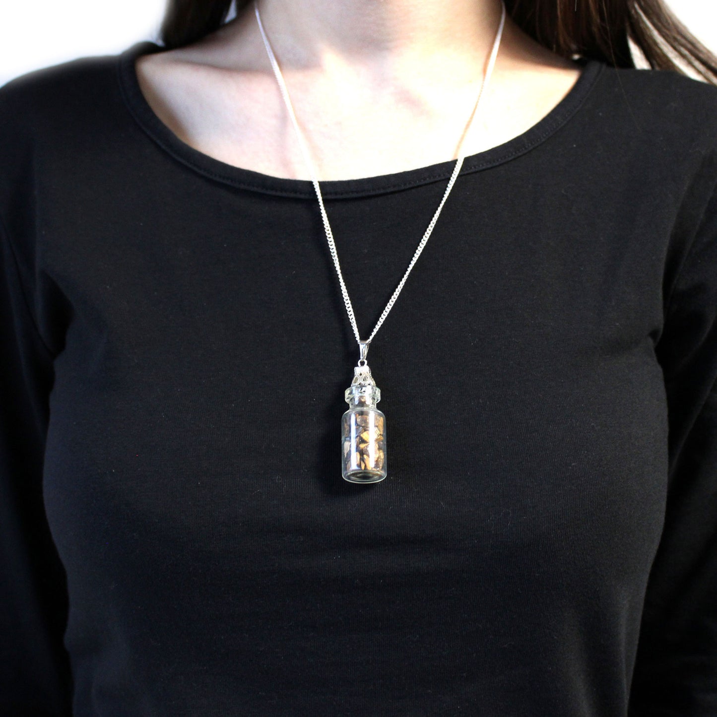 Bottled Gemstones Necklace (Variants)