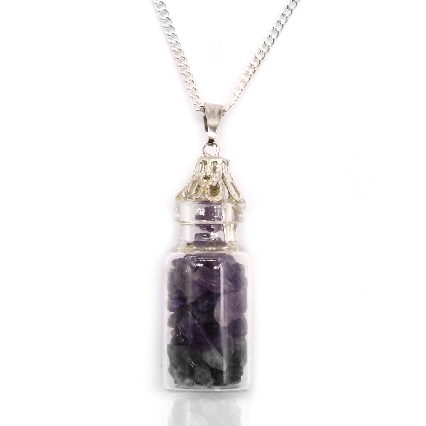 Bottled Gemstones Necklace (Variants)