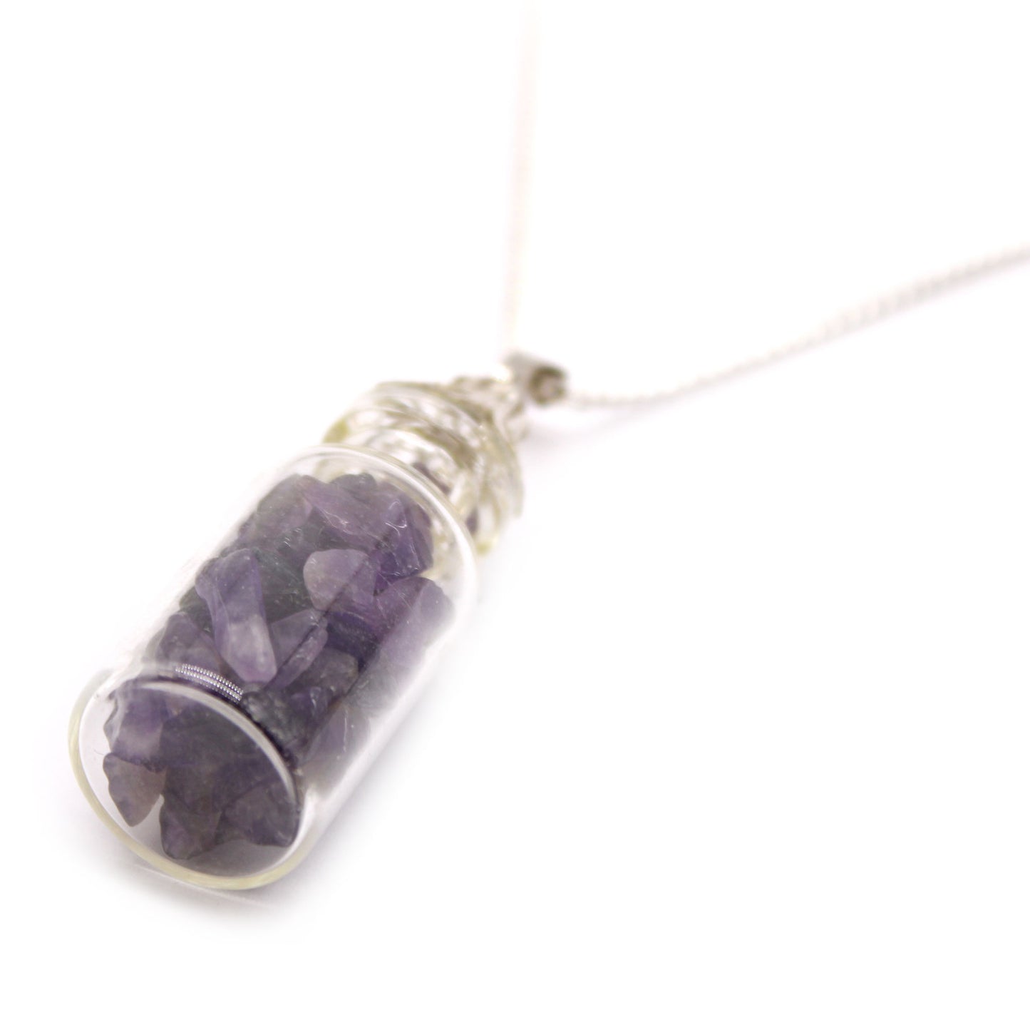 Bottled Gemstones Necklace (Variants)