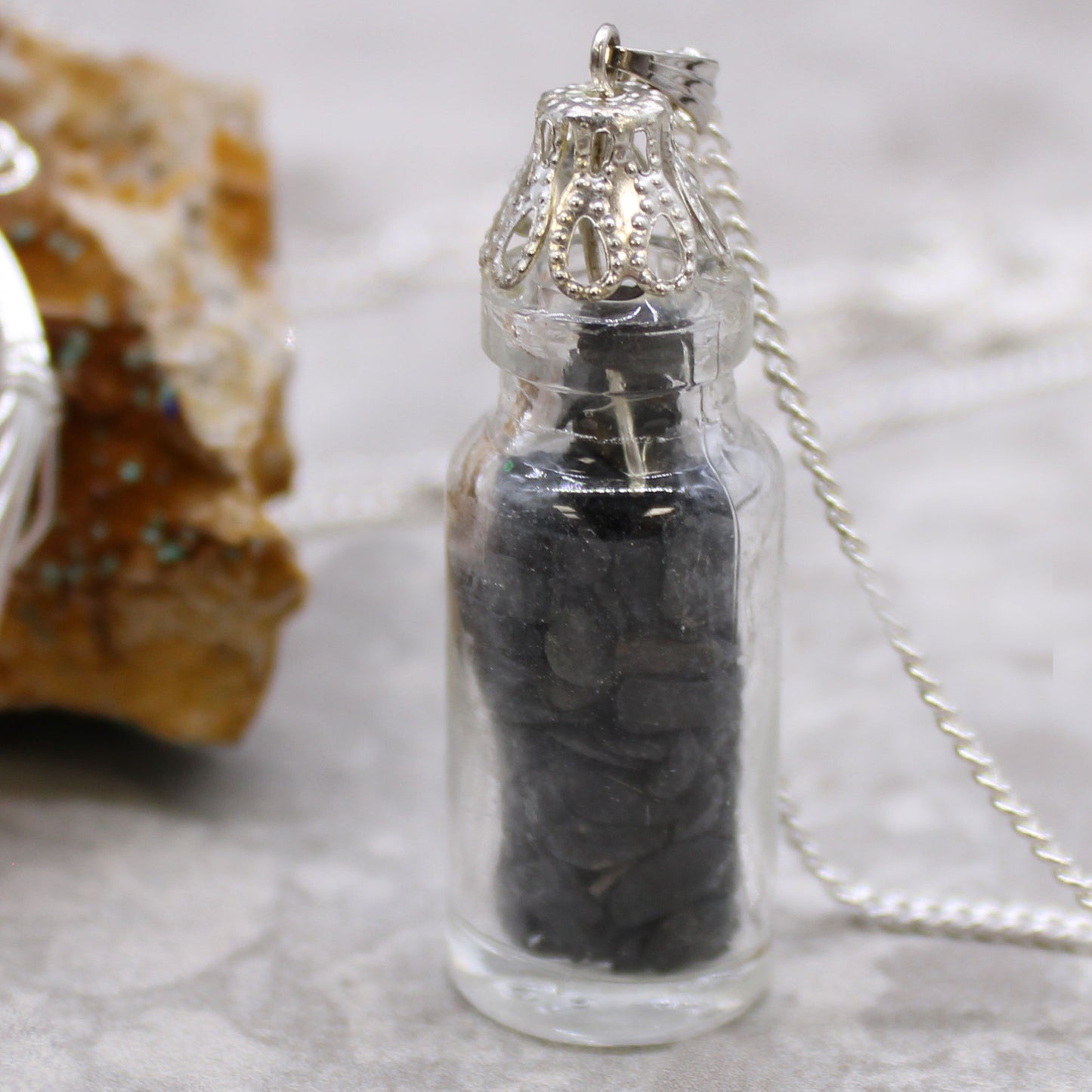 Bottled Gemstones Necklace (Variants)