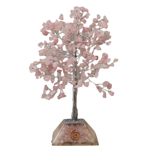 Rose Quartz Gemstone Tree